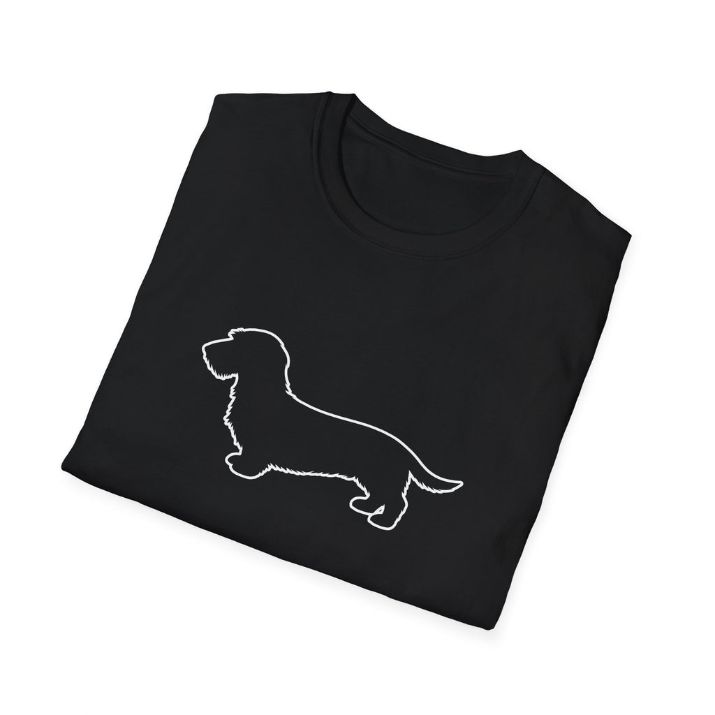 Wire Hair Dachshund Silhouette T-Shirt