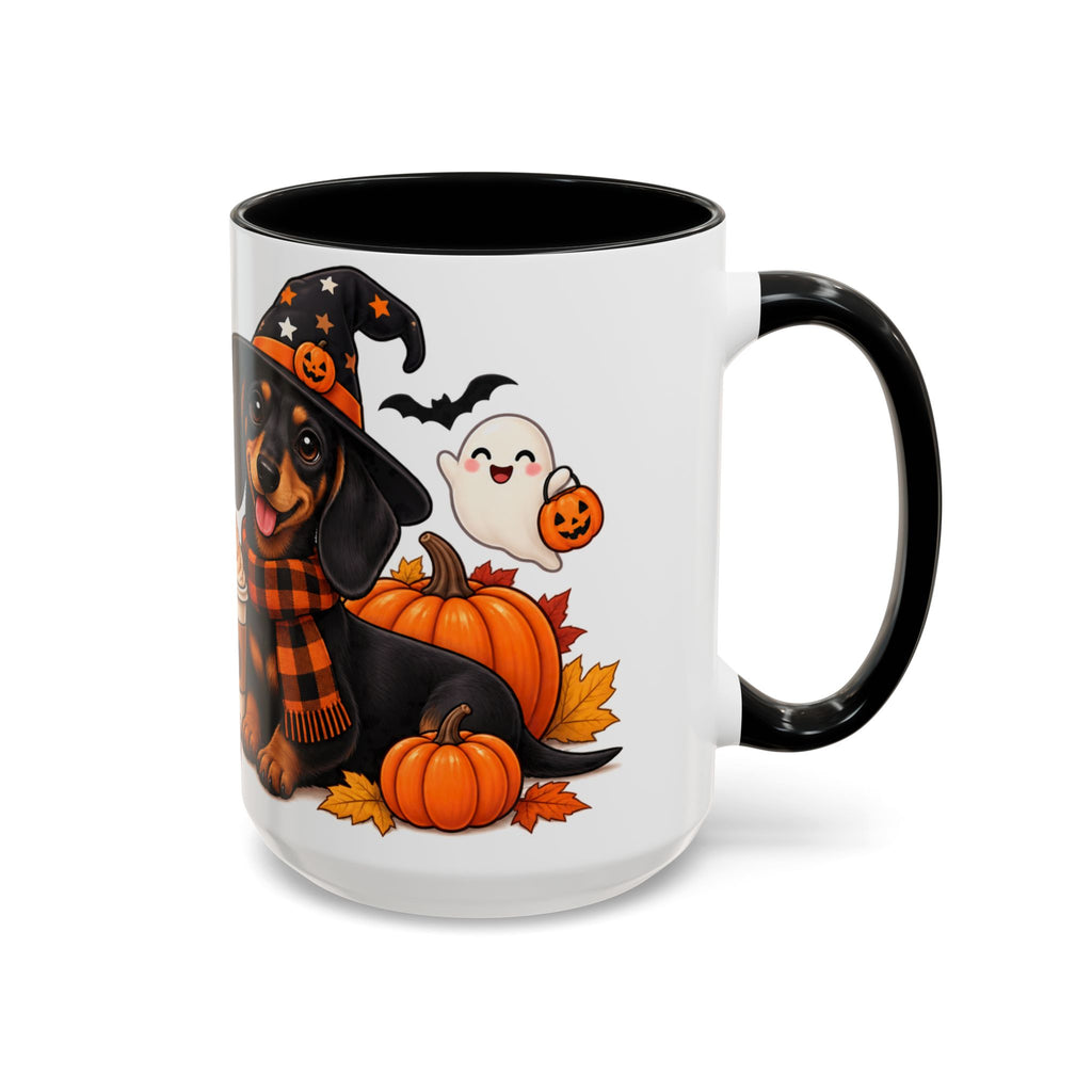 All I Need Is Pumpkin Spice And Dachshunds Accent Coffee Mug
