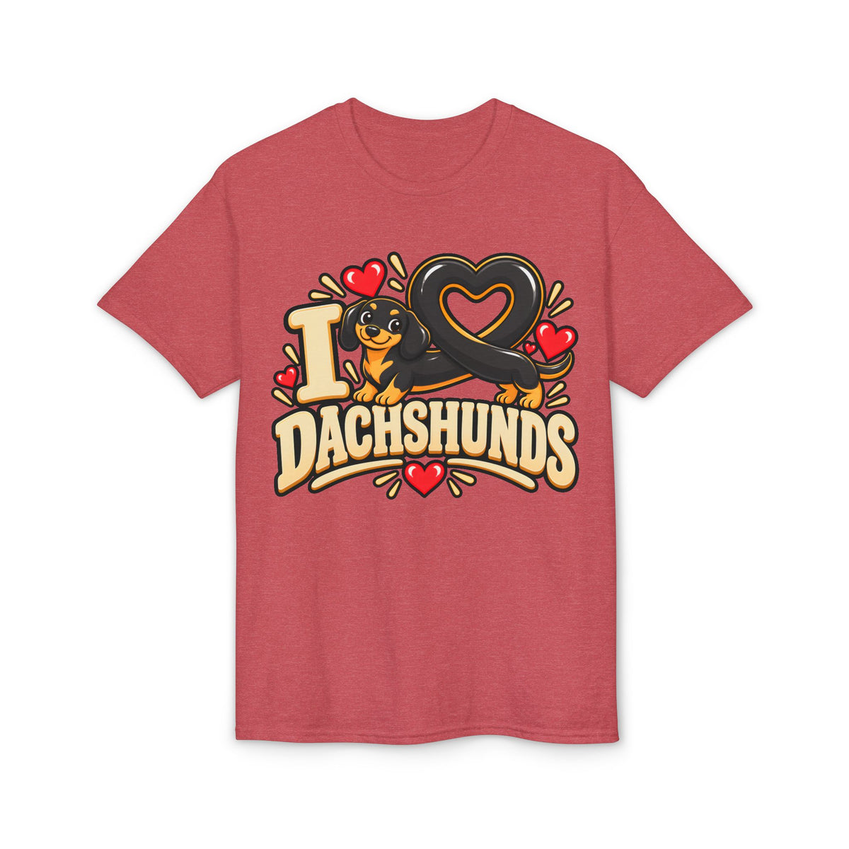 I Love Dachshunds T-Shirt