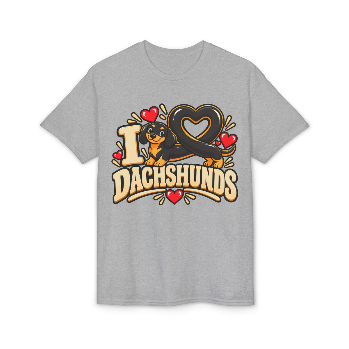 I Love Dachshunds T-Shirt