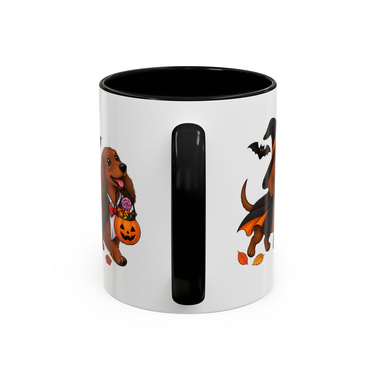 Dachshund Halloween Costume Parade Accent Coffee Mug