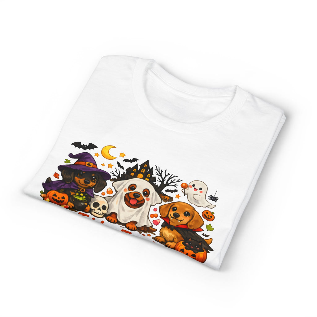 Trick Or Treat Dachshunds In Costume T-Shirt