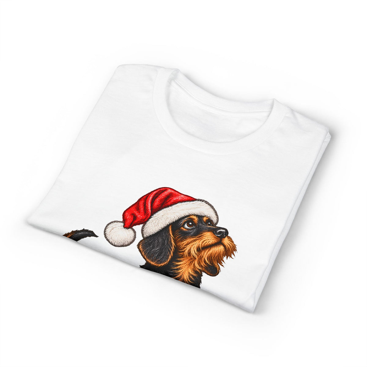 Wire Hair With Santa Hat T-Shirt