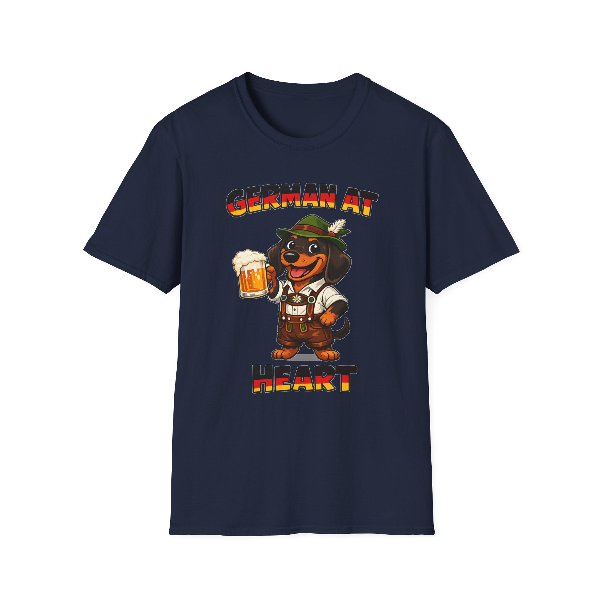 German At Heart Men's T-Shirt