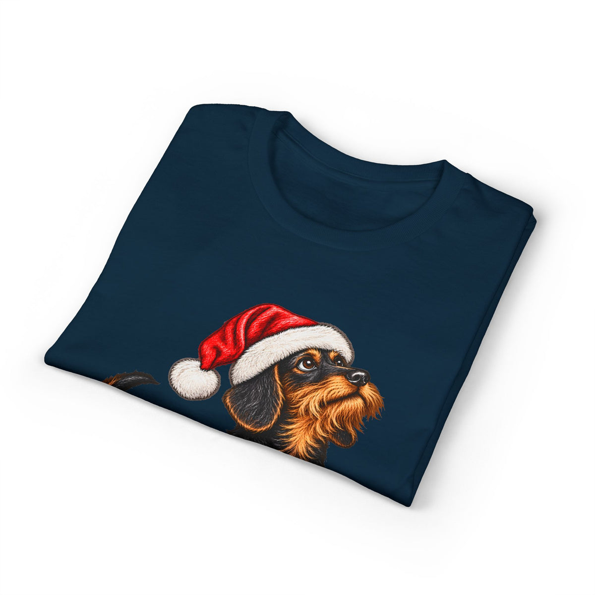 Wire Hair With Santa Hat T-Shirt