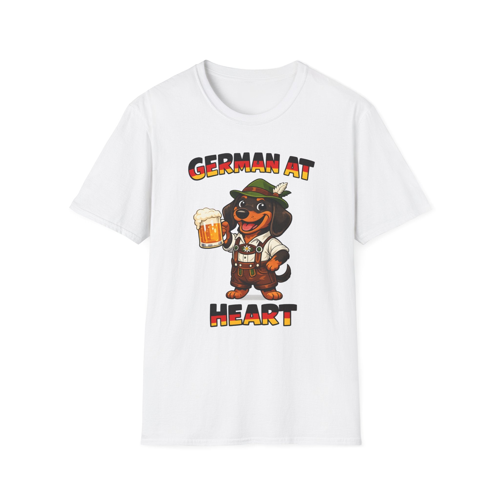 German At Heart Men's T-Shirt