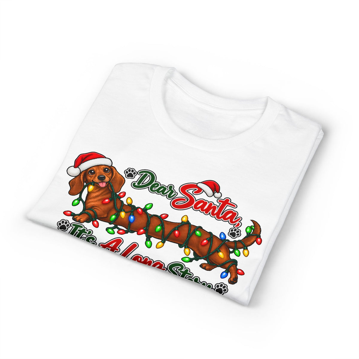Dear Santa It's A Long Story T-Shirt