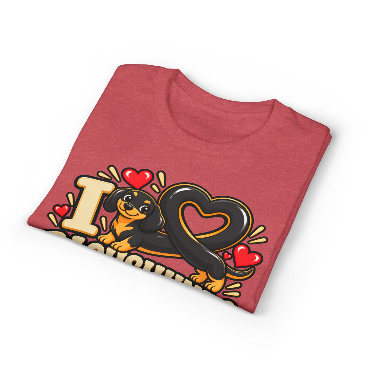 I Love Dachshunds T-Shirt