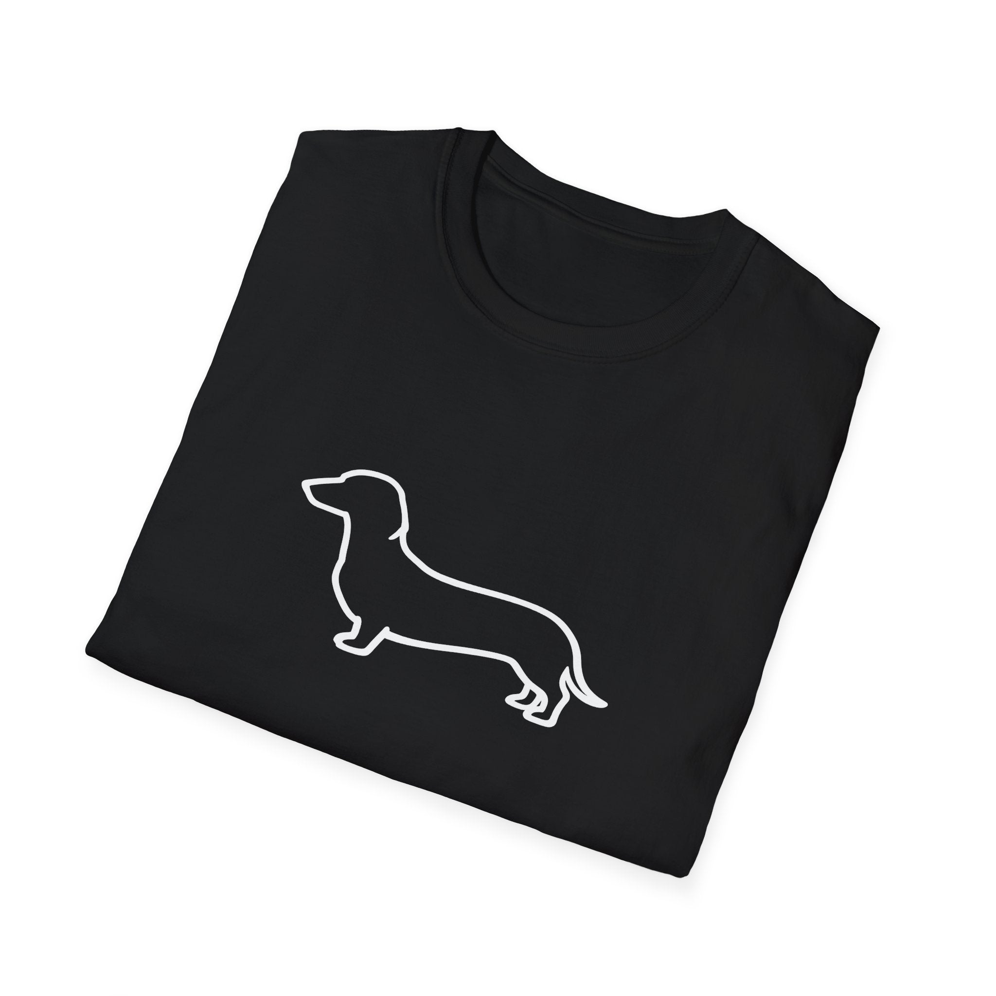 Short Hair Dachshund Silhouette T-Shirt