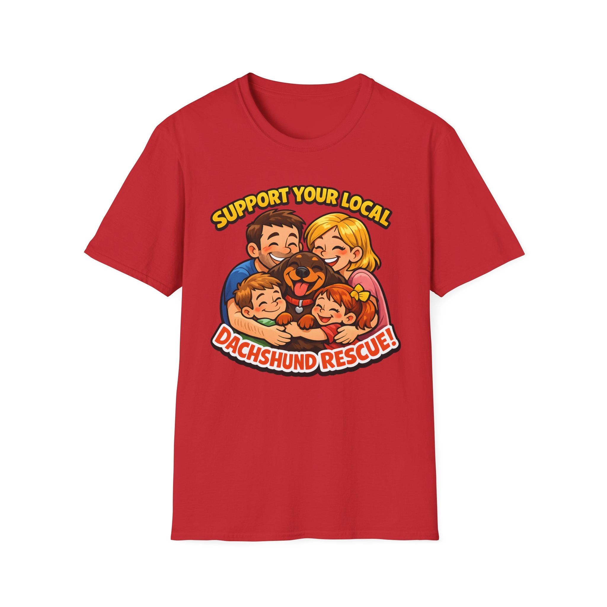 Support Your Local Dachshund Rescue T-Shirt