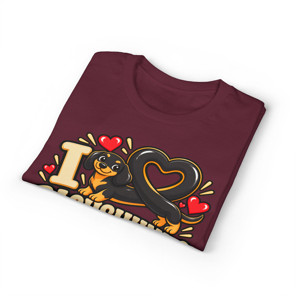 I Love Dachshunds T-Shirt