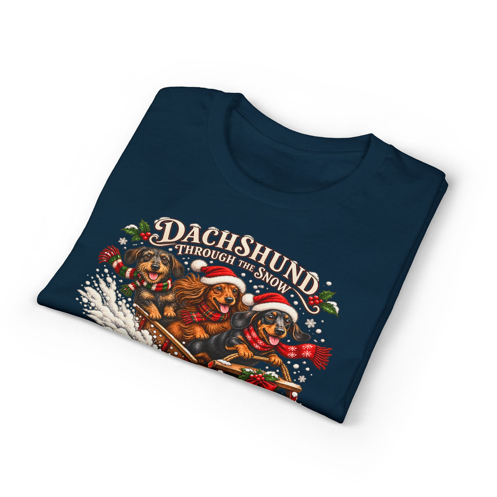 Dachshund Through The Snow T-Shirt