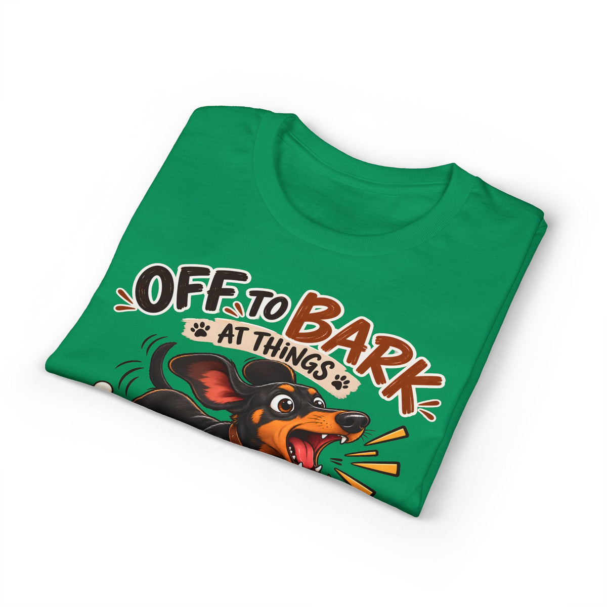 Off To Bark At Things That Aren't There T-Shirt