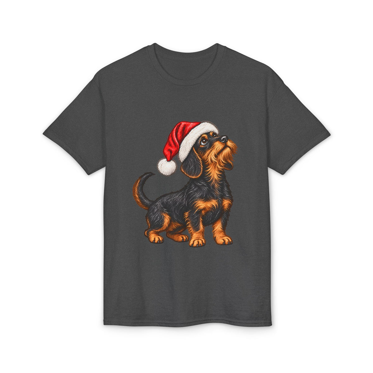 Wire Hair With Santa Hat T-Shirt