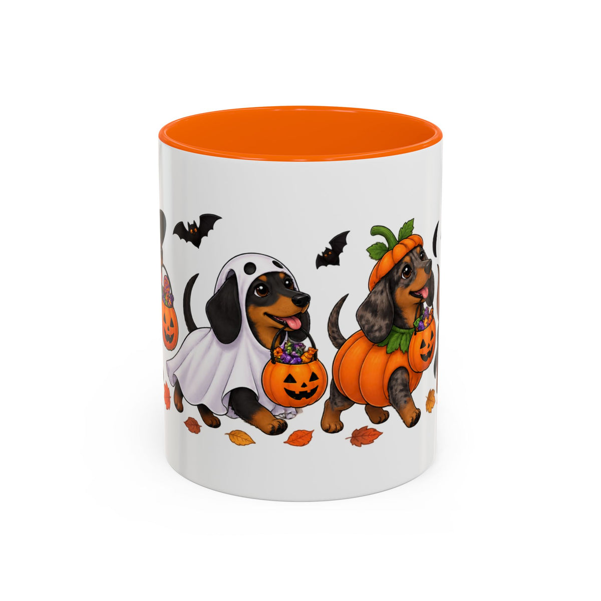Dachshund Halloween Costume Parade Accent Coffee Mug