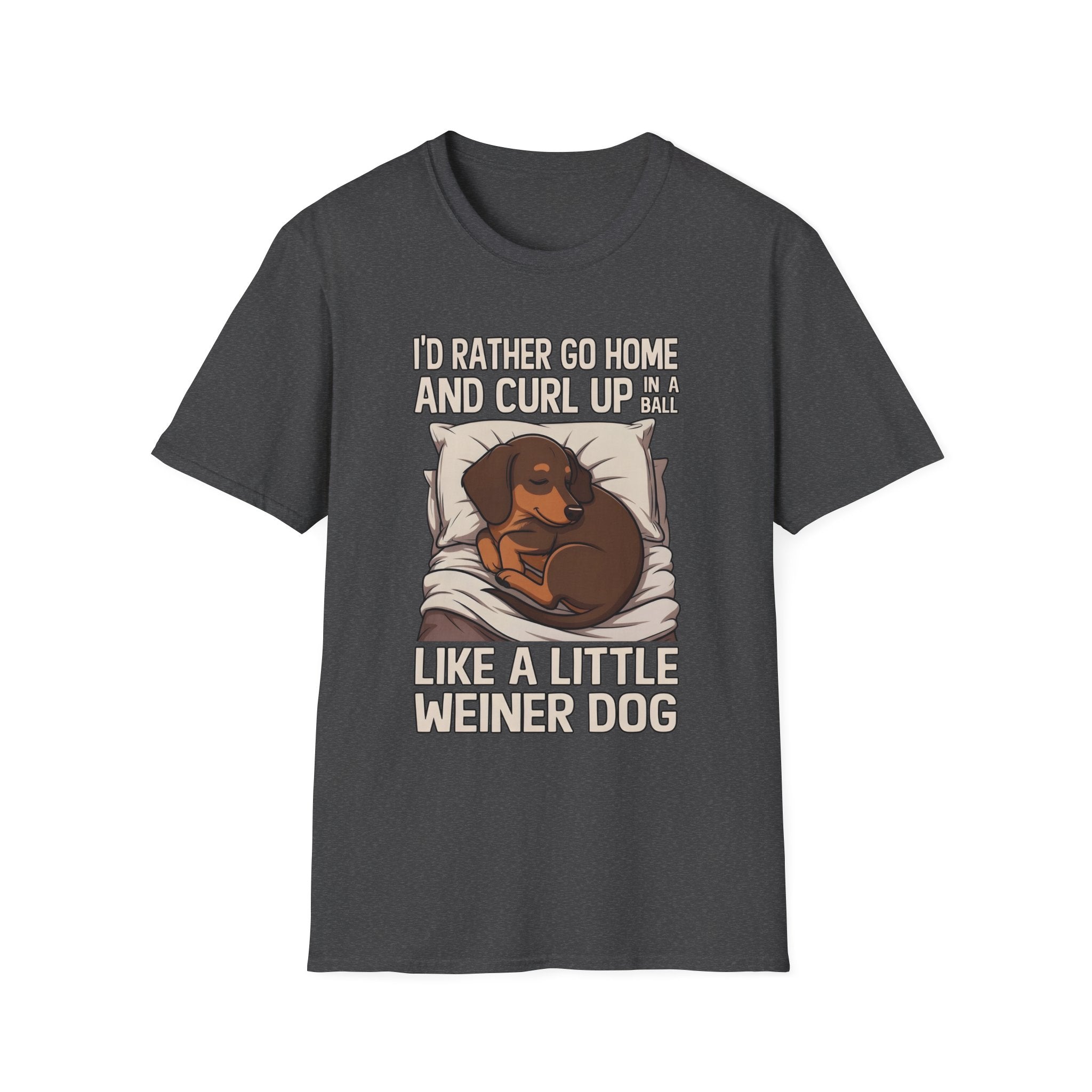 I'd Rather Curl Up In A Ball T-Shirt