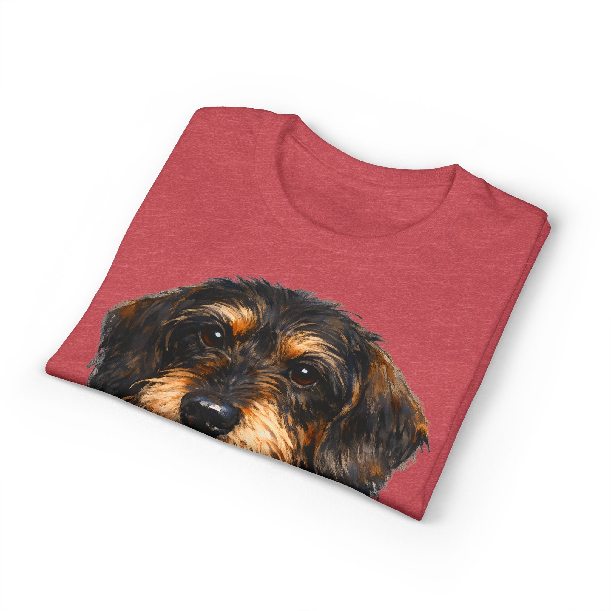 Wire Hair Dachshund Face T-Shirt