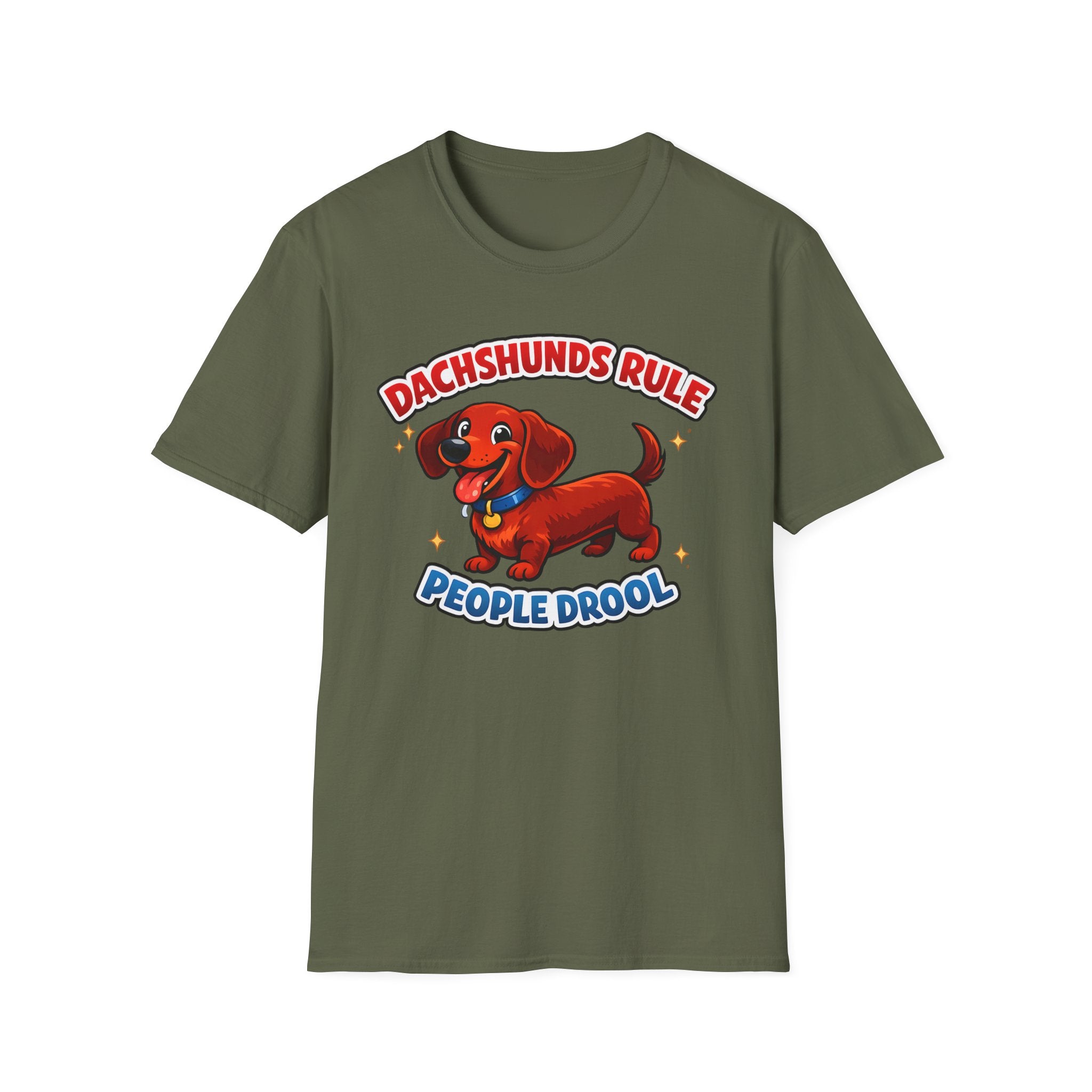 Dachshunds Rule People Drool T-Shirt