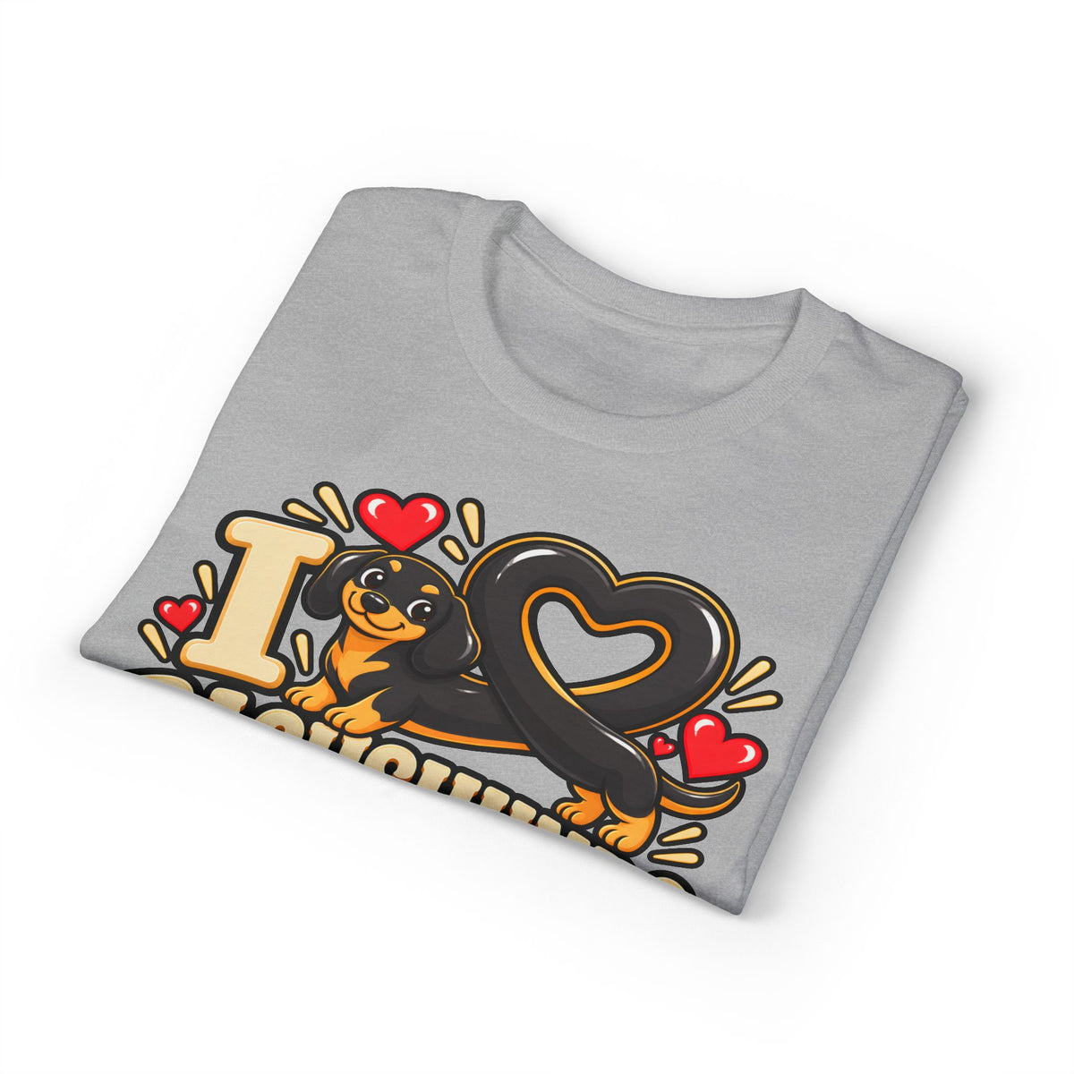 I Love Dachshunds T-Shirt