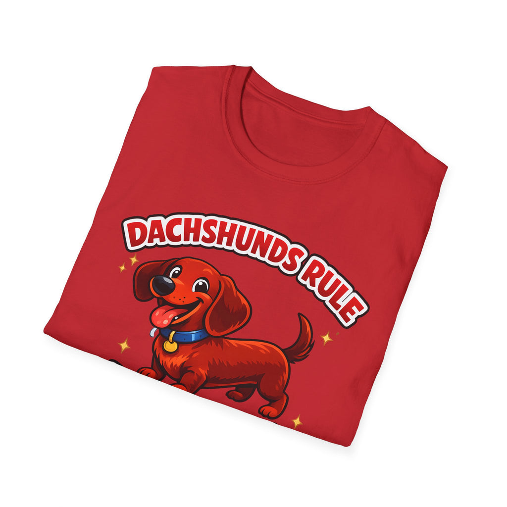 Dachshunds Rule People Drool T-Shirt