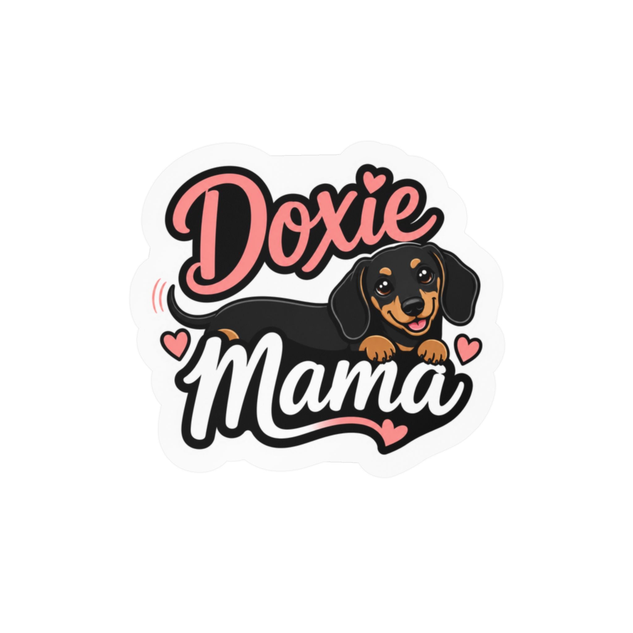 Doxie Mama Vinyl Decal
