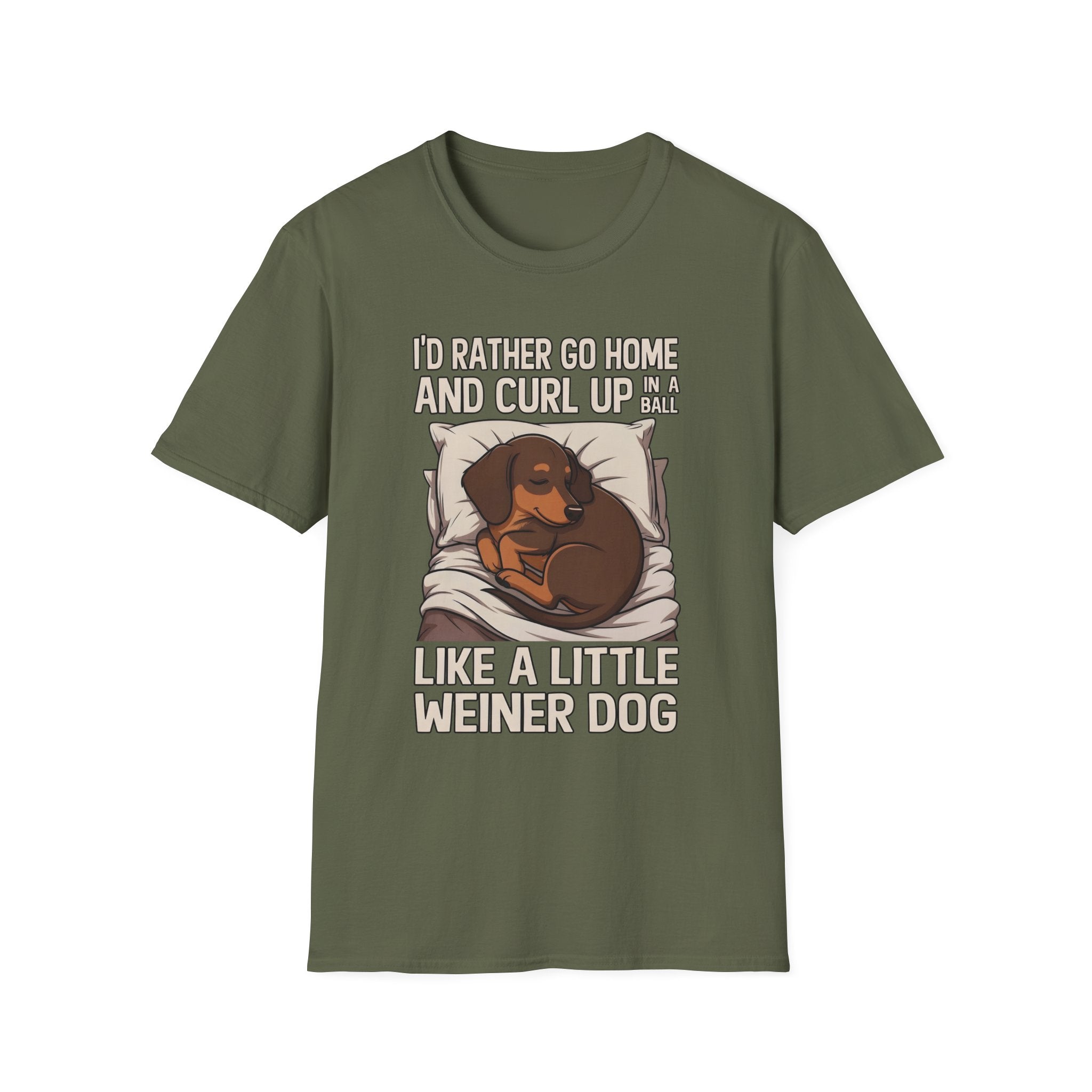 I'd Rather Curl Up In A Ball T-Shirt