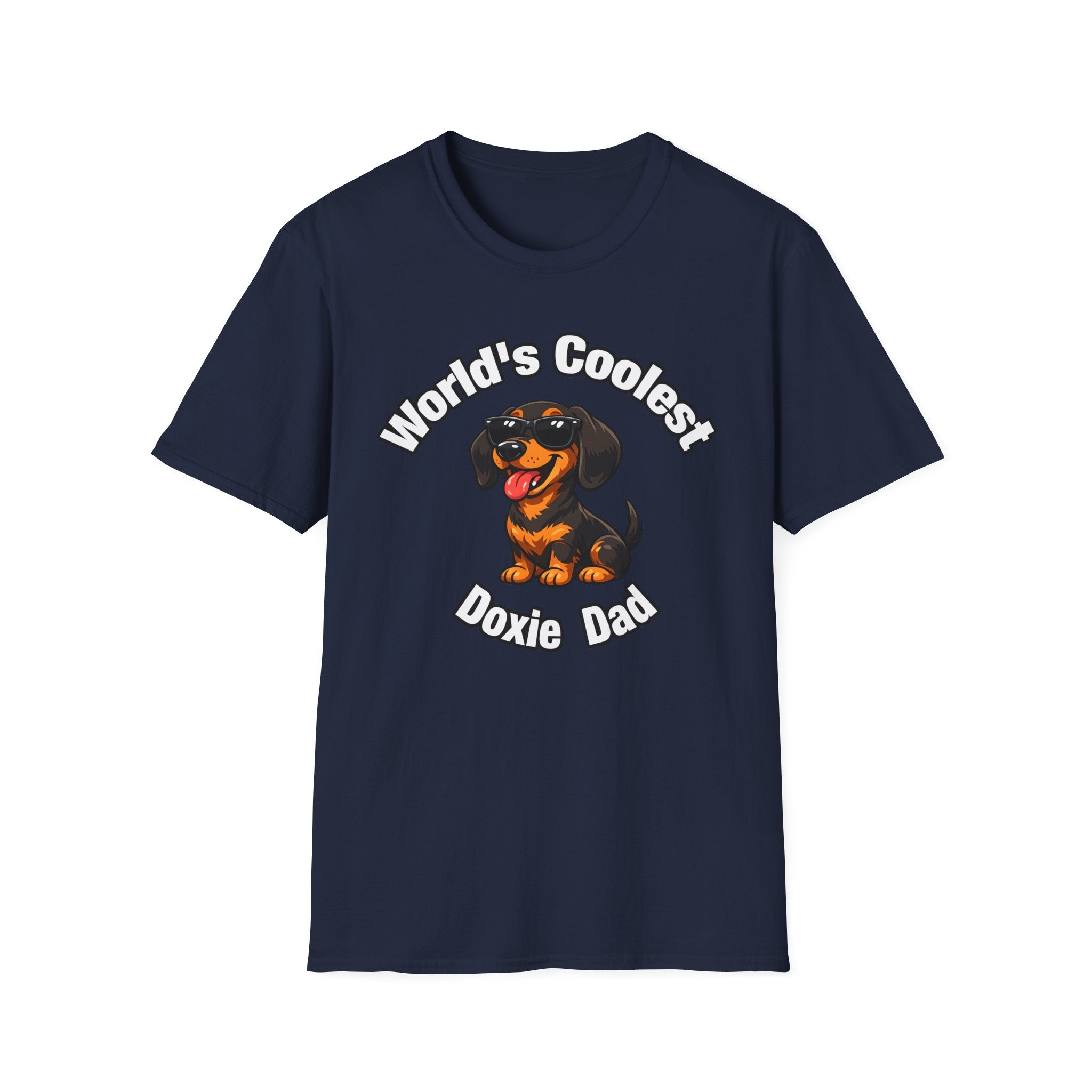 World's Coolest Dachshund Dad Men's T-Shirt