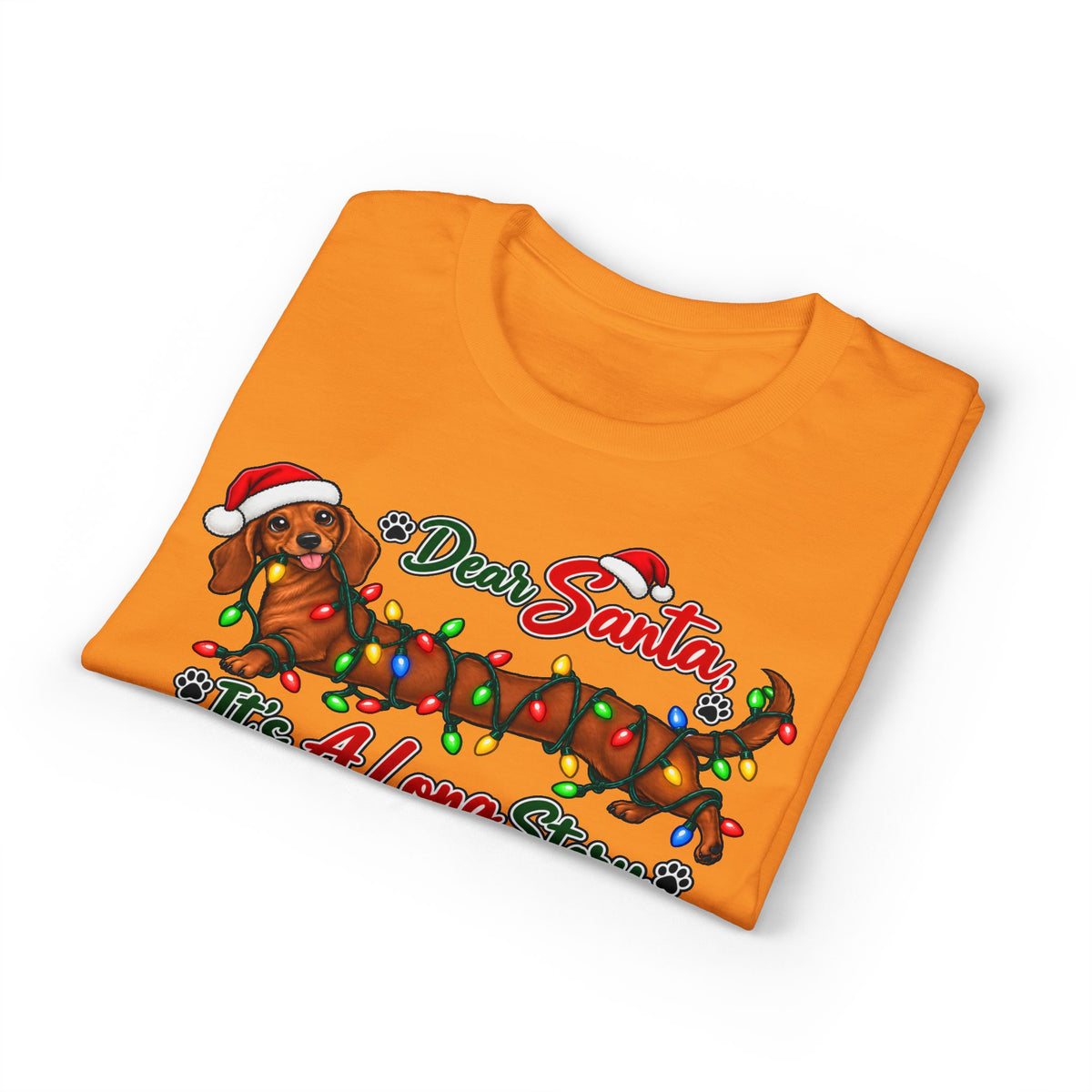 Dear Santa It's A Long Story T-Shirt