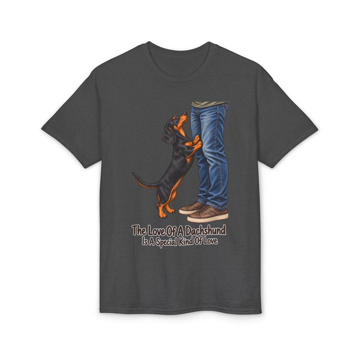 The Love Of A Dachshund Is A Special Kind Of Love Short Hair Men's T-Shirt