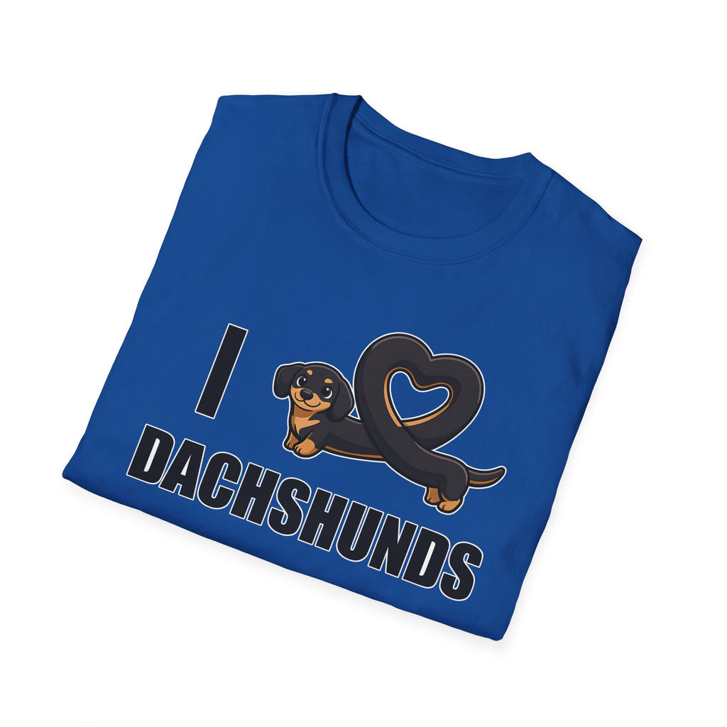 I Love Dachshunds T-Shirt