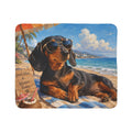 Lazy Beach Days Fleece Sherpa Blanket