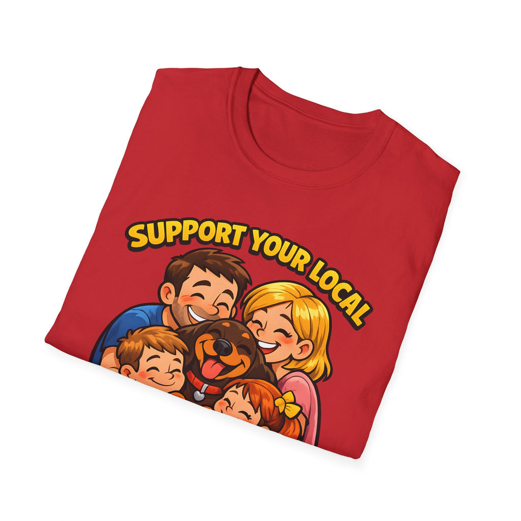Support Your Local Dachshund Rescue T-Shirt