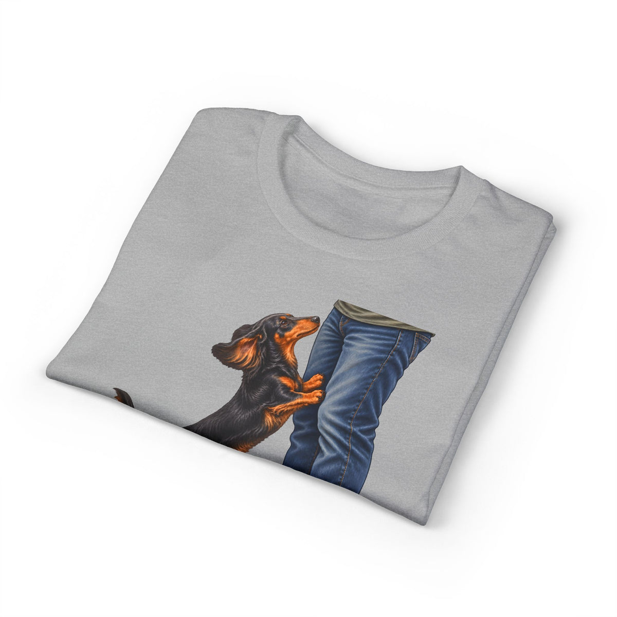 The Love Of A Dachshund Is A Special Kind Of Love Long Hair Men's T-Shirt