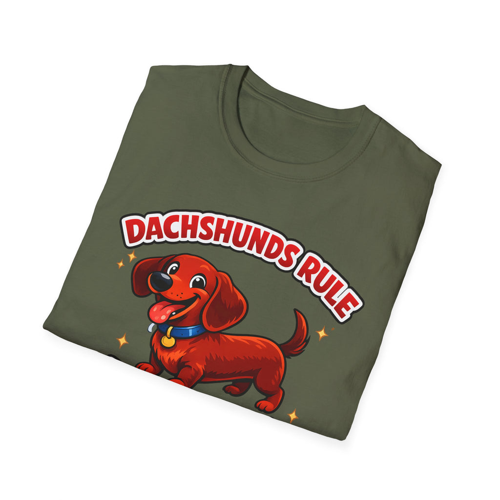 Dachshunds Rule People Drool T-Shirt
