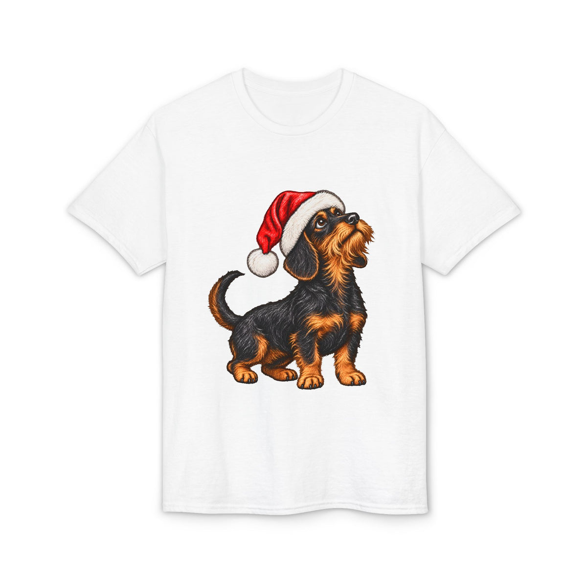 Wire Hair With Santa Hat T-Shirt