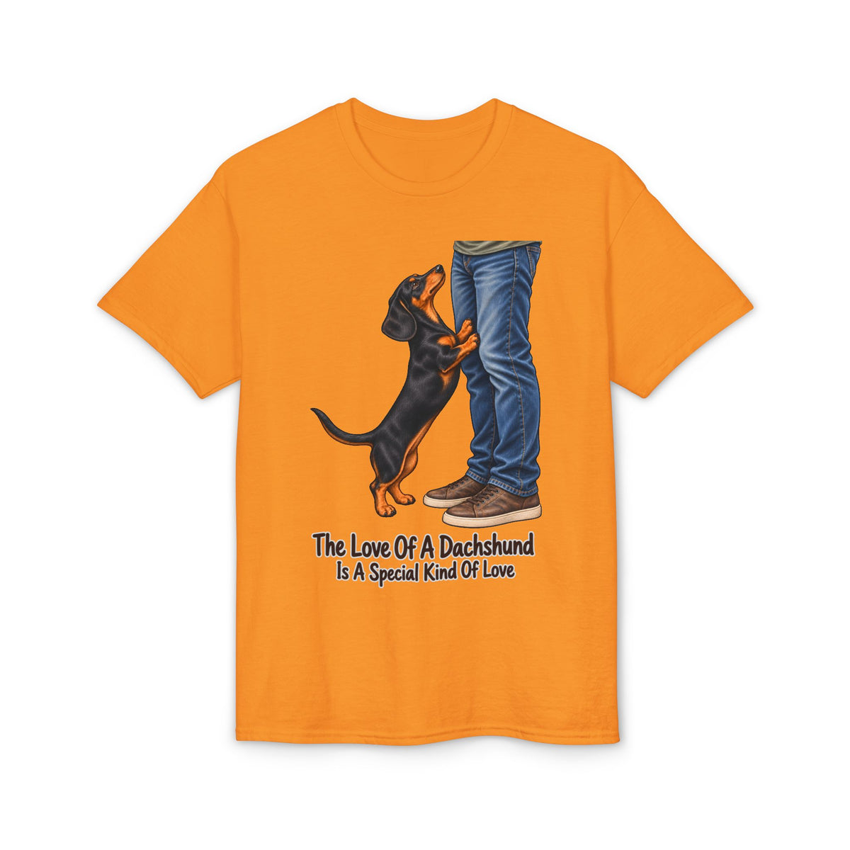 The Love Of A Dachshund Is A Special Kind Of Love Short Hair Men's T-Shirt