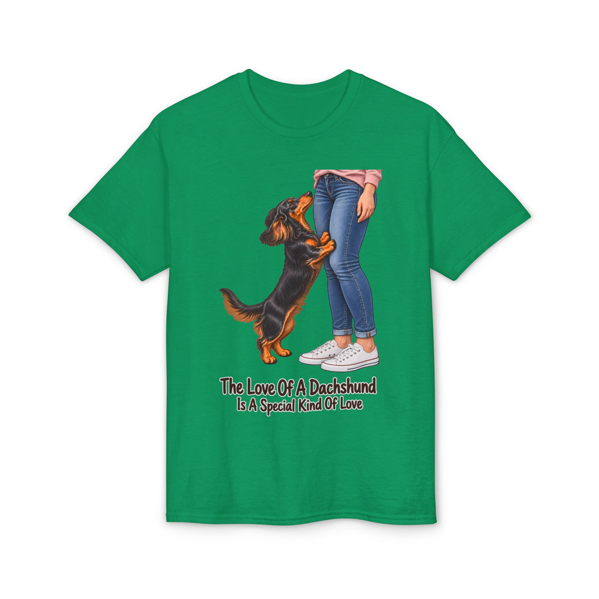The Love Of A Dachshund Is A Special Kind Of Love Long Hair Women's T-Shirt