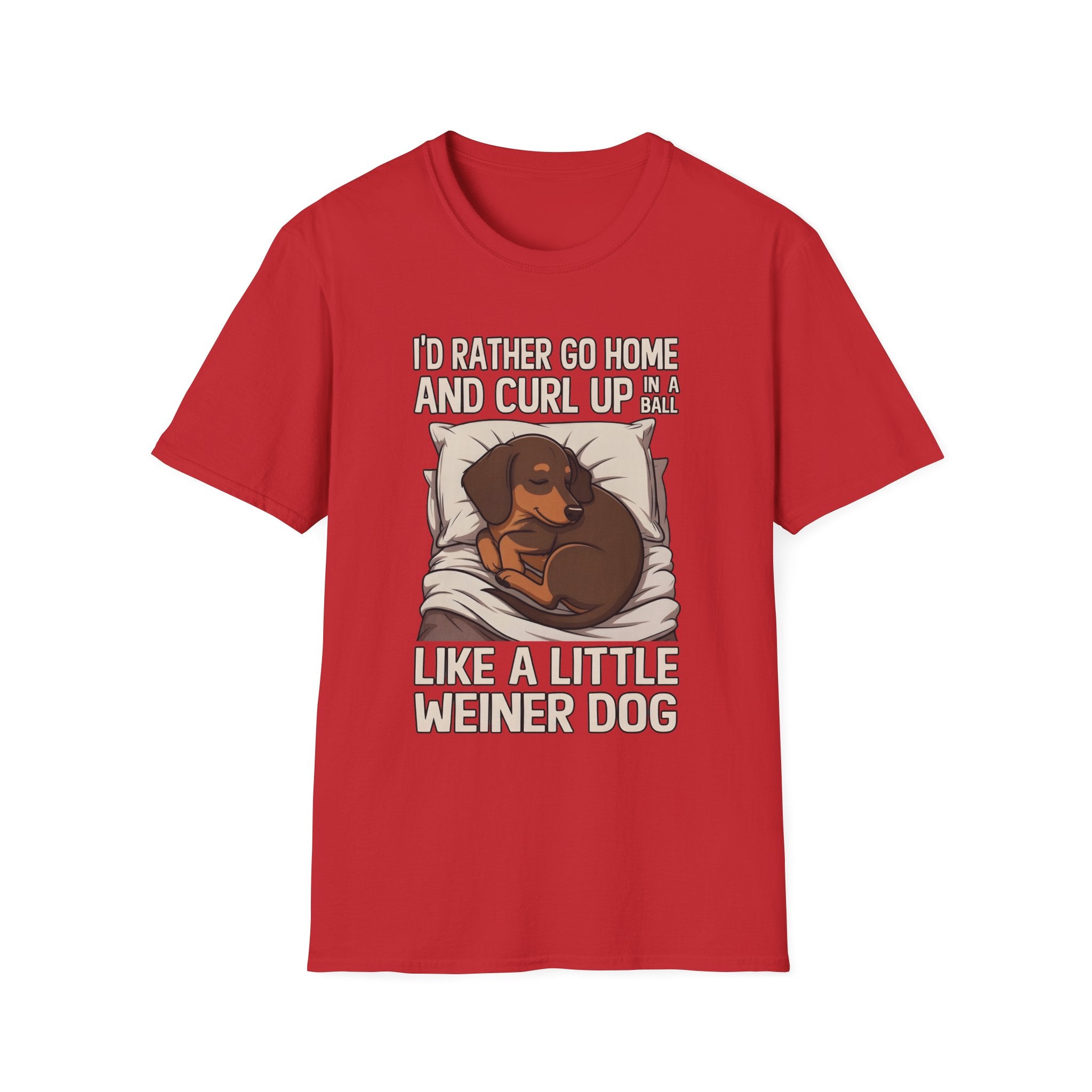 I'd Rather Curl Up In A Ball T-Shirt