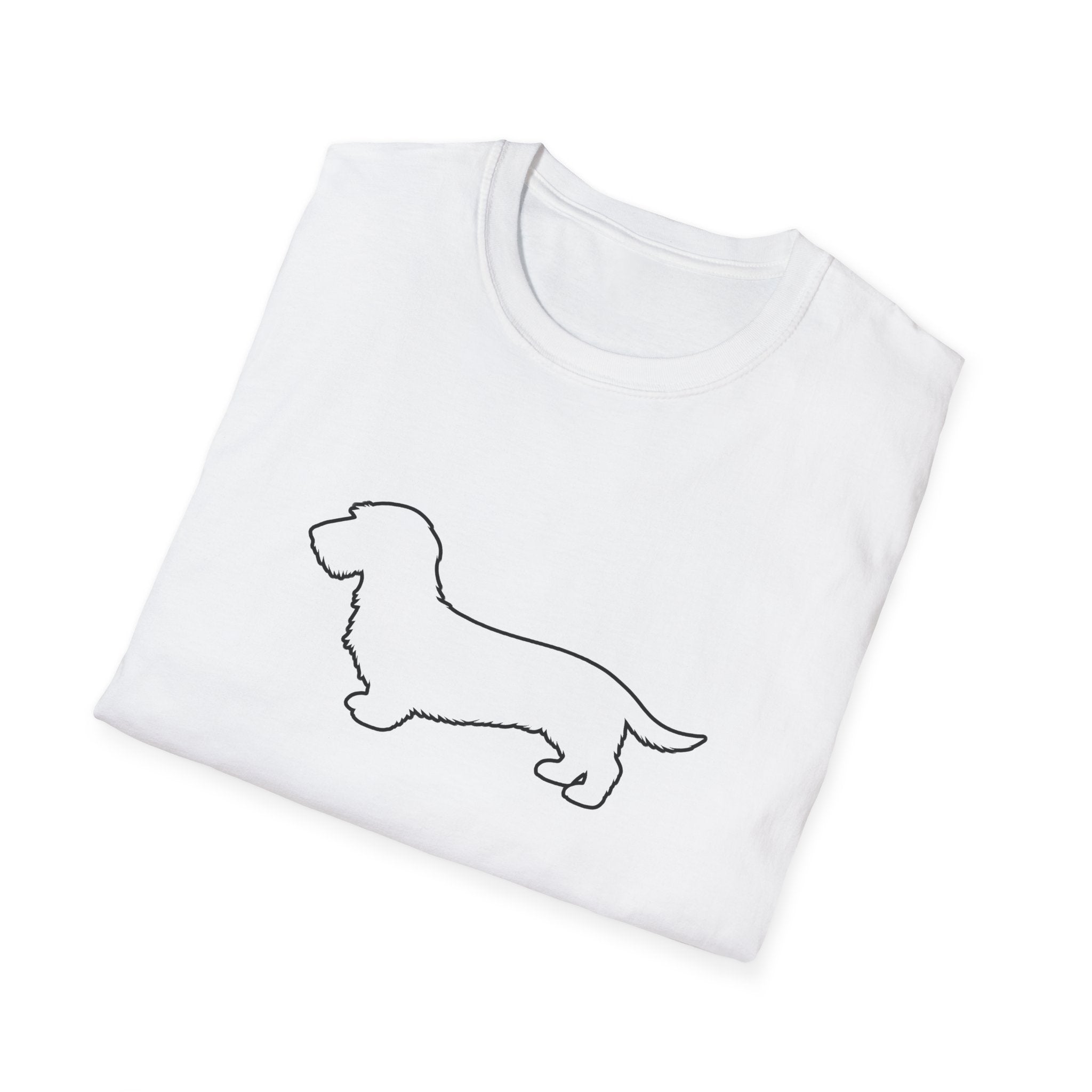 Wire Hair Dachshund Silhouette T-Shirt