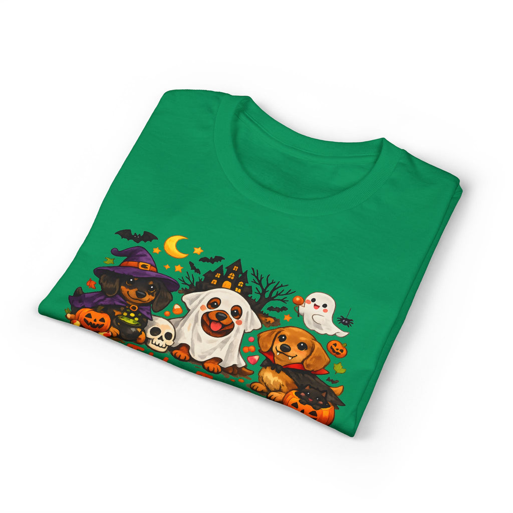Trick Or Treat Dachshunds In Costume T-Shirt