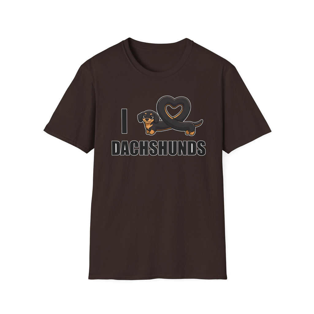 I Love Dachshunds T-Shirt