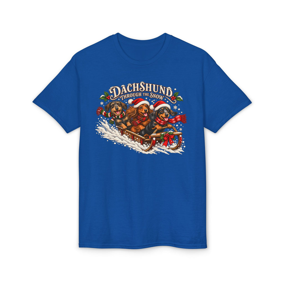 Dachshund Through The Snow T-Shirt