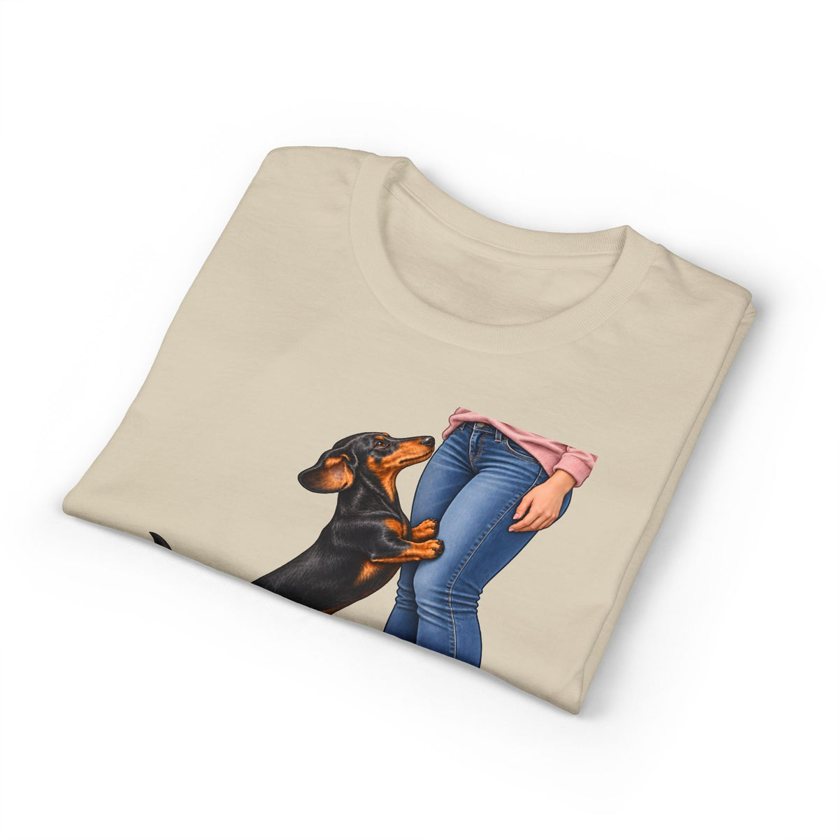 The Love Of A Dachshund Is A Special Kind Of Love Short Hair Women's T-Shirt