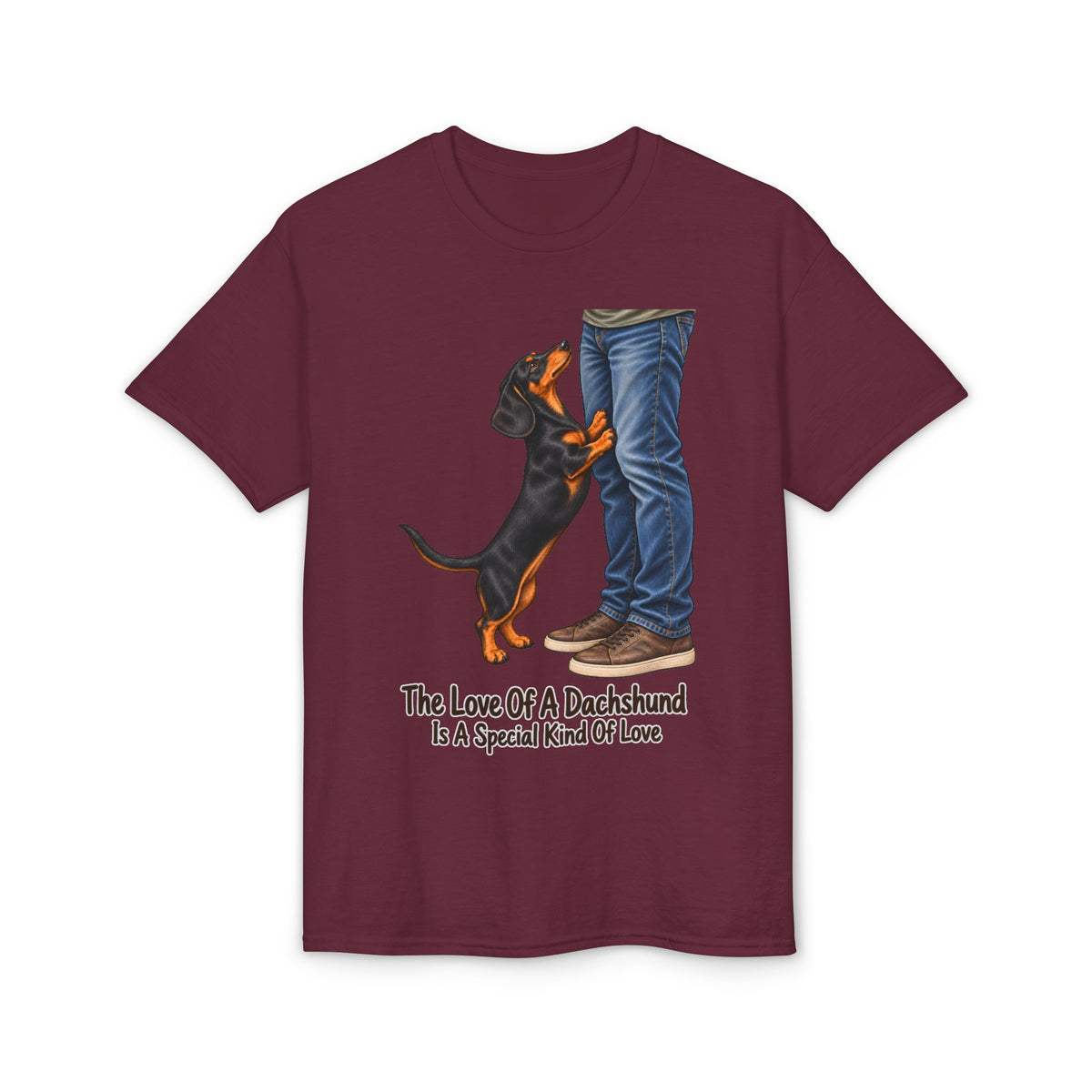 The Love Of A Dachshund Is A Special Kind Of Love Short Hair Men's T-Shirt