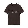 Short Hair Dachshund Silhouette T-Shirt