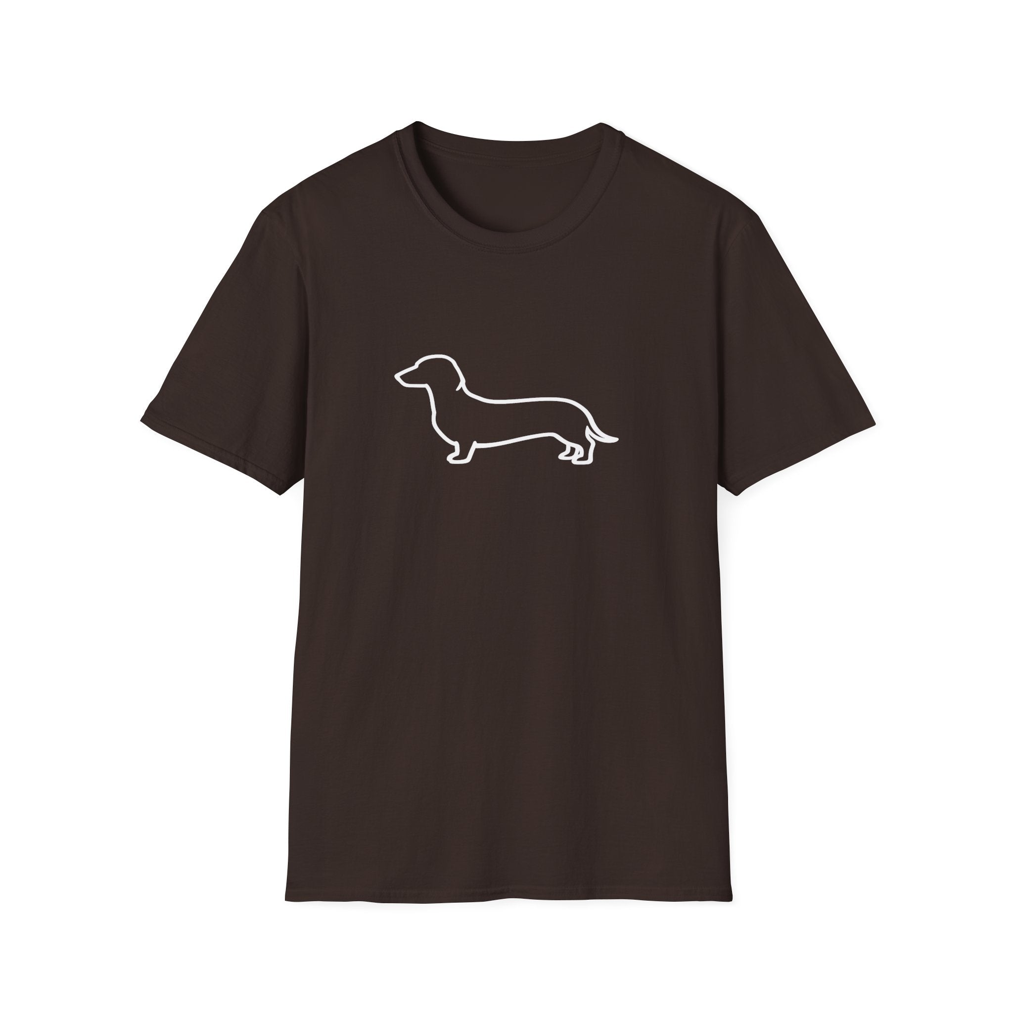 Short Hair Dachshund Silhouette T-Shirt