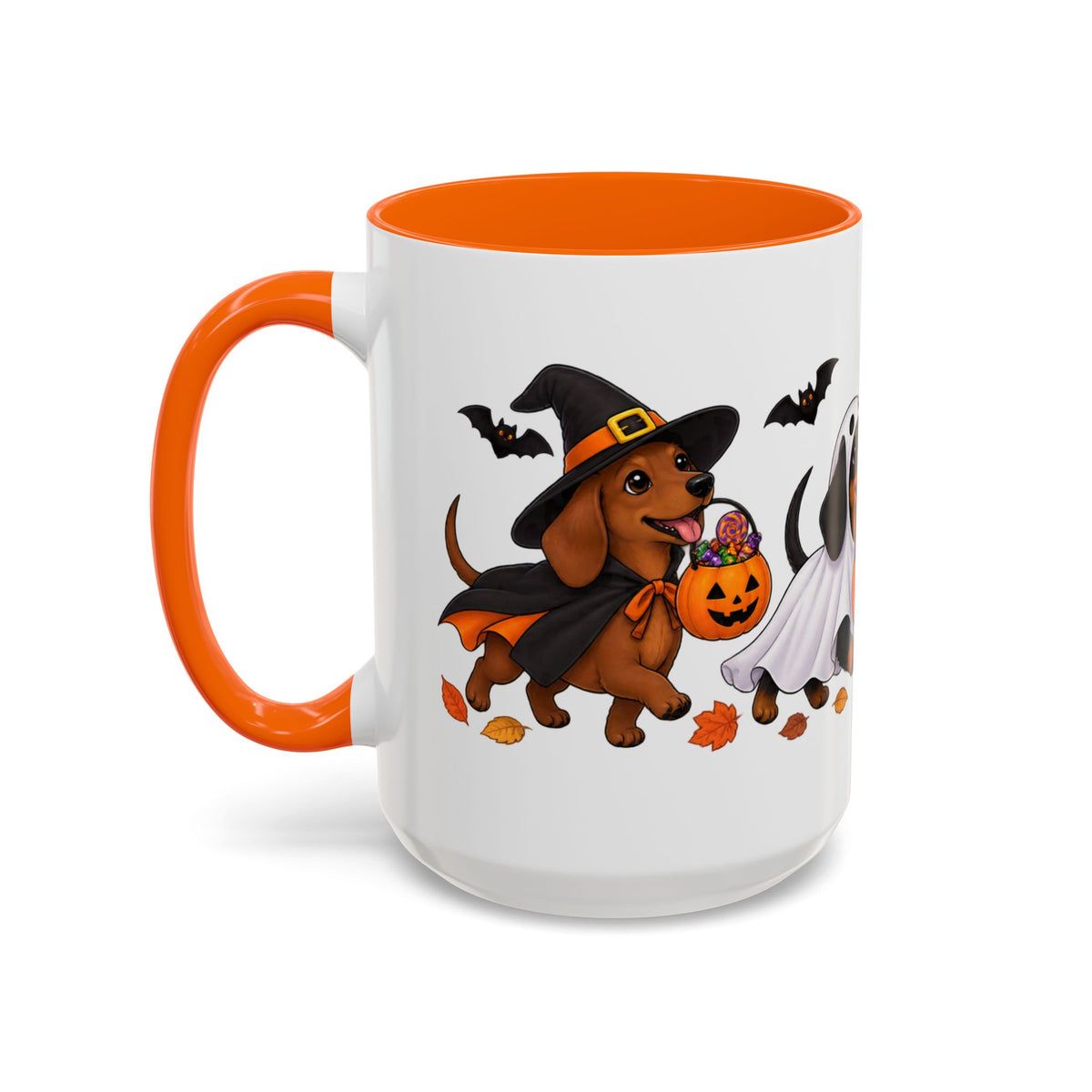 Dachshund Halloween Costume Parade Accent Coffee Mug