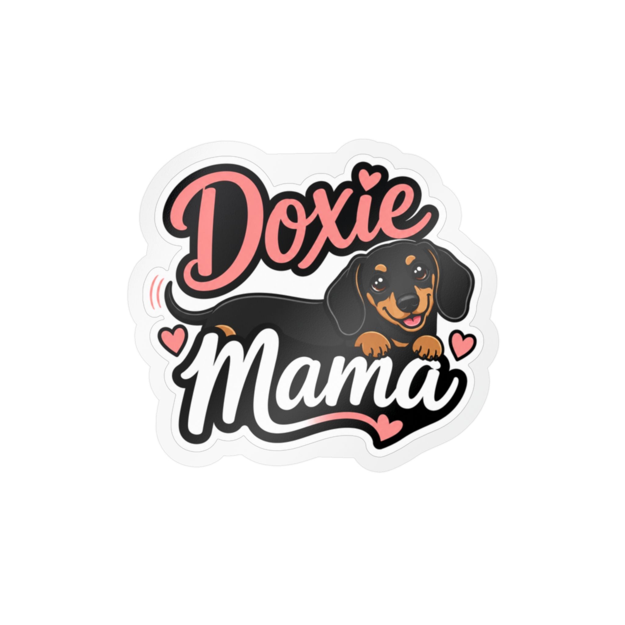 Doxie Mama Vinyl Decal