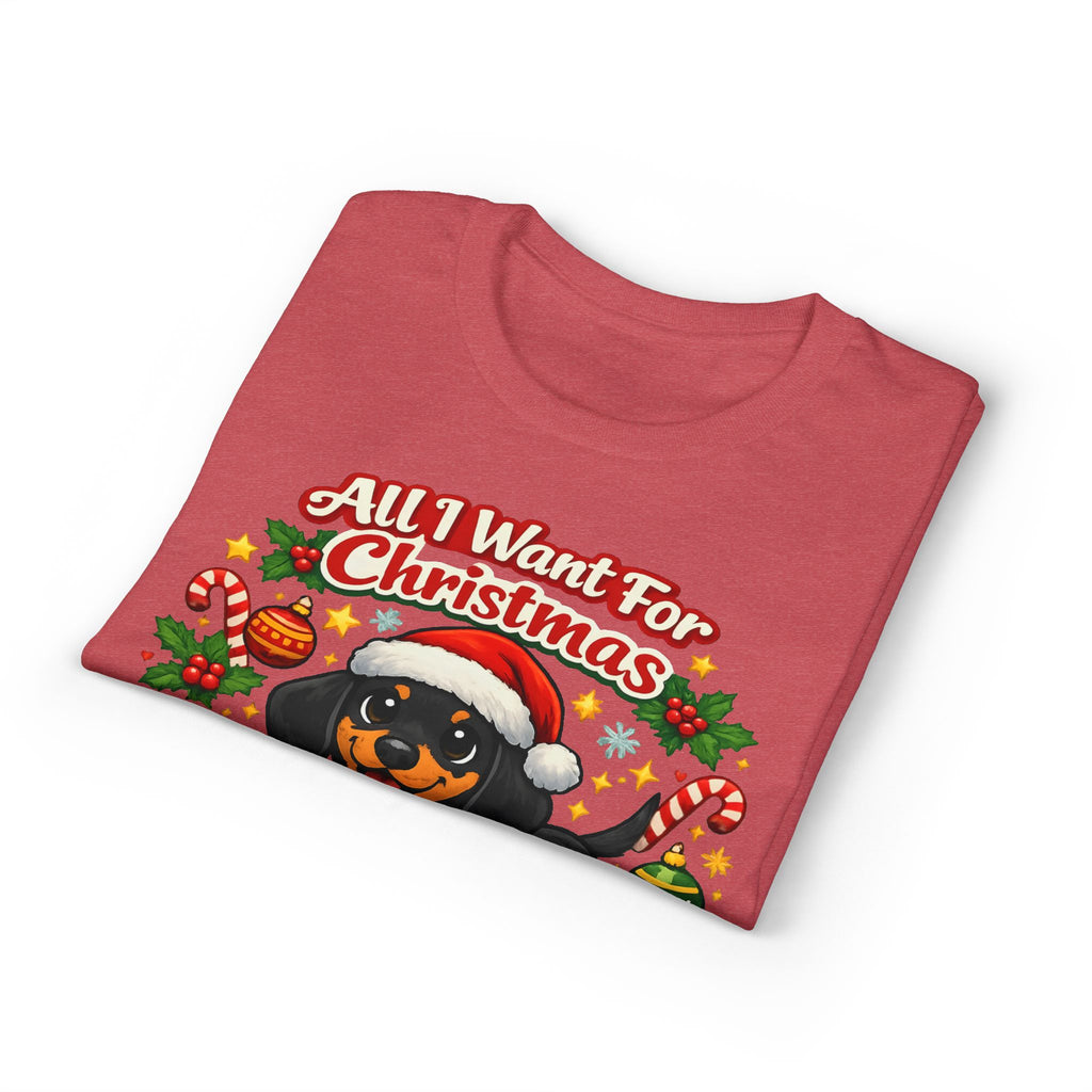 All I Want For Christmas Is A Weiner Dog T-Shirt