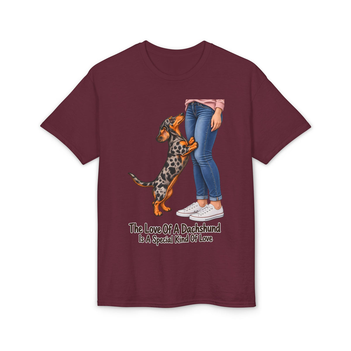 The Love Of A Dachshund Is A Special Kind Of Love Dapple Women's T-Shirt